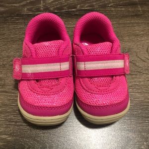 Stride rites pink baby/ toddler size 3 like NEW